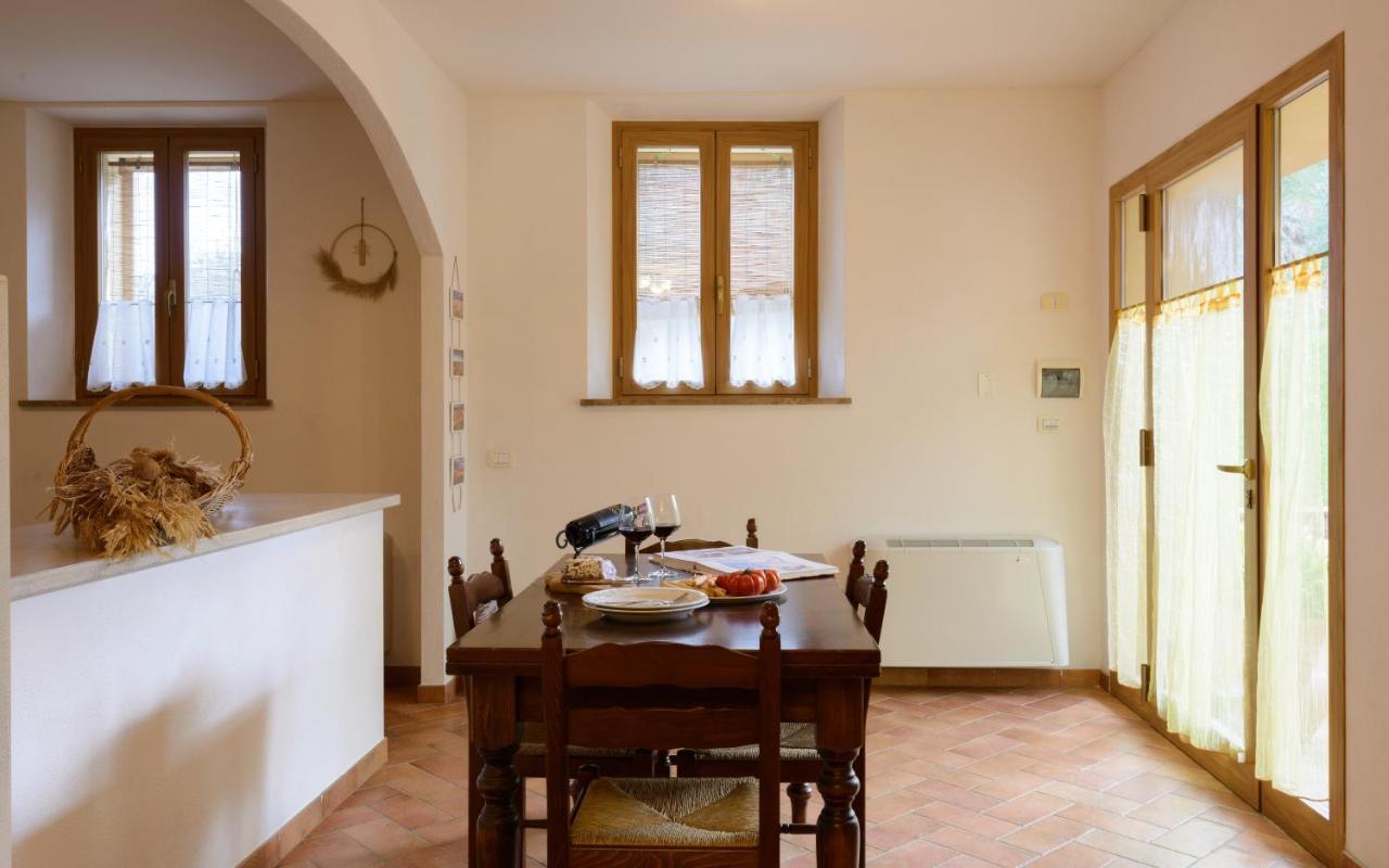 Agriturismo Le Crete - Appartamenti Asciano Exterior foto